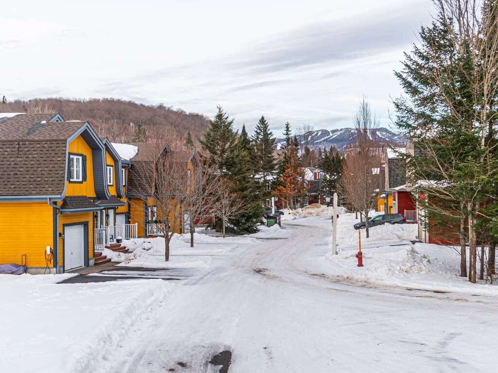 sur la montagne du Mont-Tremblant